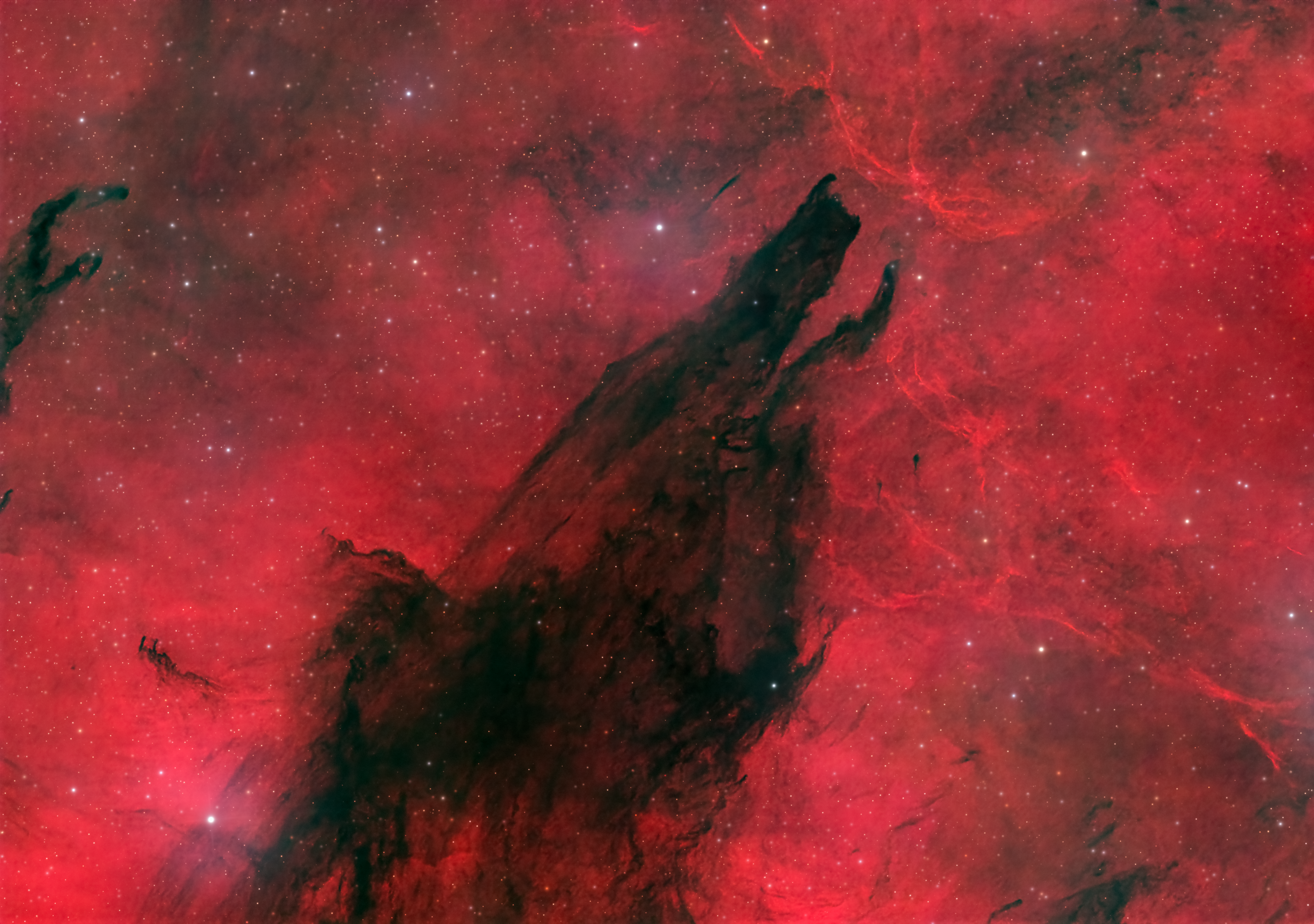 SL-17 The Dark Wolf Nebula | Telescope Live SL-17 The Dark Wolf Nebula | Telescope Live